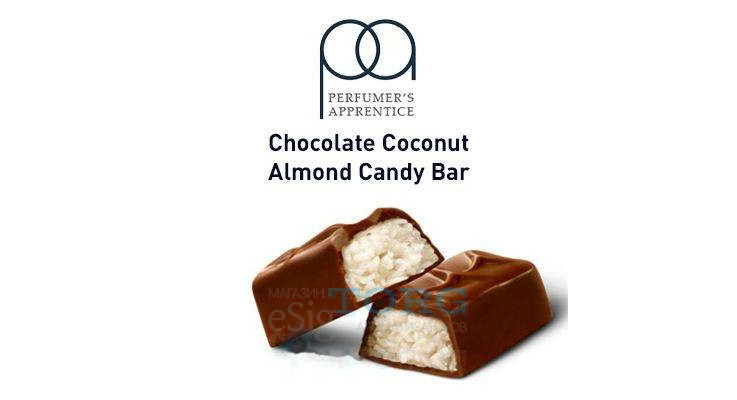Изображение Ароматизатор TPA Chocolate Coconut Almond Candy Bar Ароматизатор TPA Chocolate Coconut Almond Candy Bar