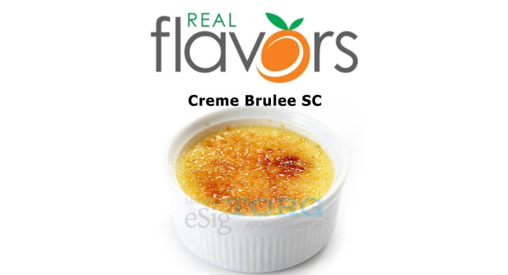Изображение Ароматизатор Real Flavors Creme Brulee SC Ароматизатор Real Flavors Creme Brulee SC